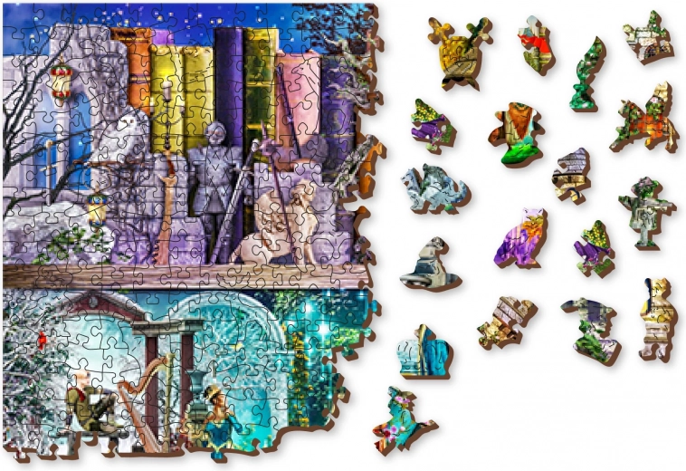 Oboustranné puzzle 2v1 pro dvojnásobnou výzvu