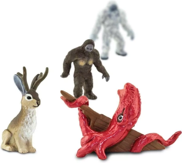 Detailní mini figurky kryptidů pro nápaditou hru