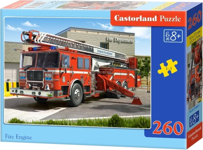 Dětské puzzle Hasičský vůz, 260 dílků