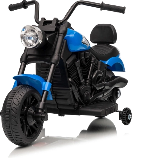Dětská elektrická motorka STAR modrá