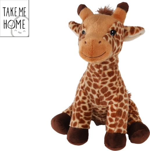 Plyšová žirafa Take Me Home sedící 25 cm - 1 kus