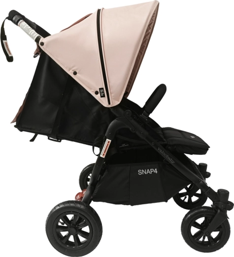 Plně polohovatelné, extra široké sedátko