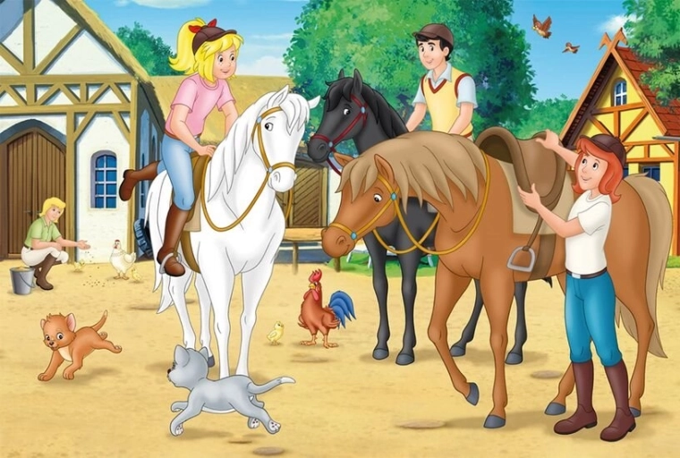 Jízda a trénink s oblíbenými hrdinkami