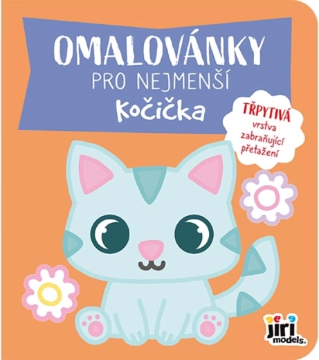 Omalovánky pro nejmenší kočička