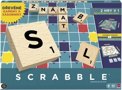 Scrabble dřevěná edice v češtině