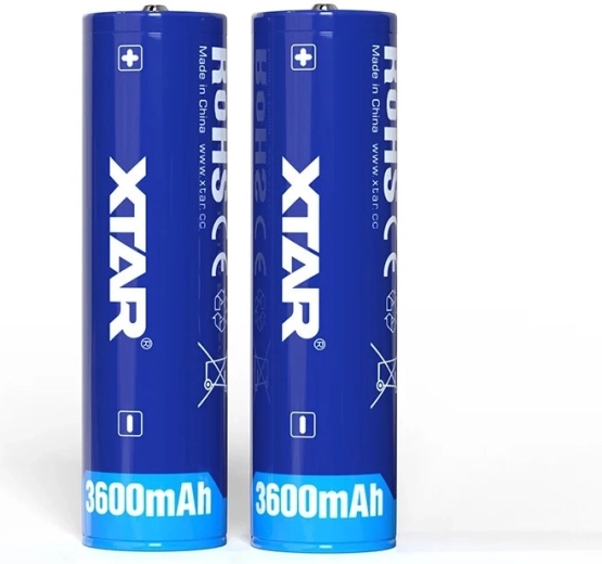 Li-ion akumulátor XTAR 18650 3,6 V 3600 mAh s ochranou