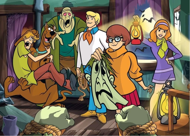 Puzzle 1000 dílků SCOOBY-DOO Unmasking od Ravensburger