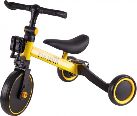 Trike Fix Mini dětské odrážedlo a tříkolka 3v1 – Žlutá