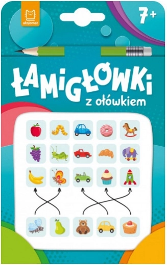 Hádanky s tužkou 7+ – tyrkysová knížečka