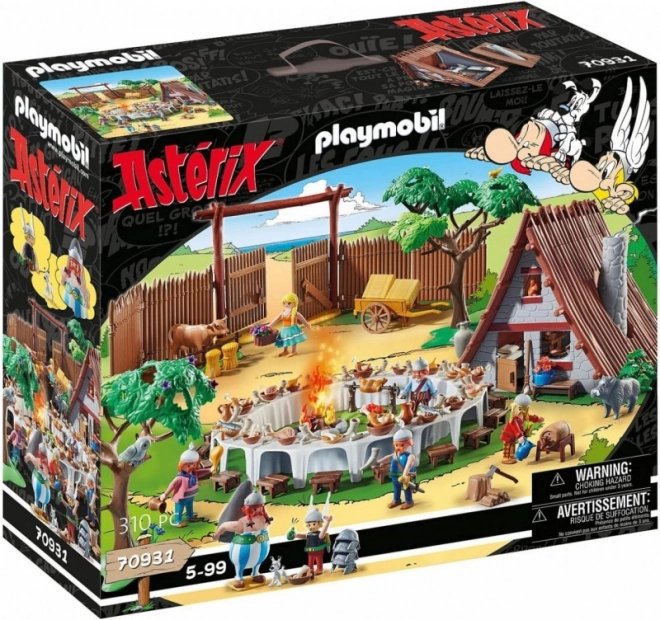 Playmobil Asterix velká vesnická slavnost – herní set