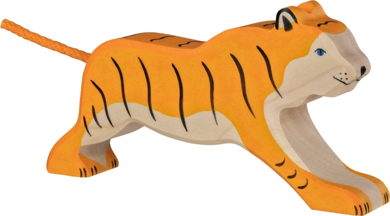 Holztiger tygr běžící - 1 kus