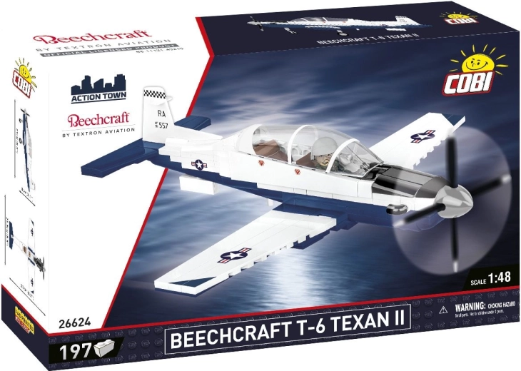 Cobi Beechcraft T-6 Texan II stavebnice letadla 1:48 (197 dílků)