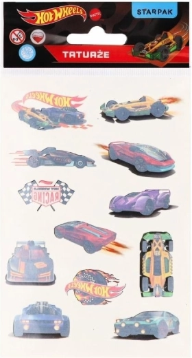 Dočasné tetování Hot Wheels - 1 kus