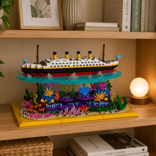 Detailní výstavní model Titanic