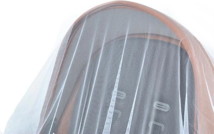 Jemná síťka proti hmyzu, bez omezení ventilace