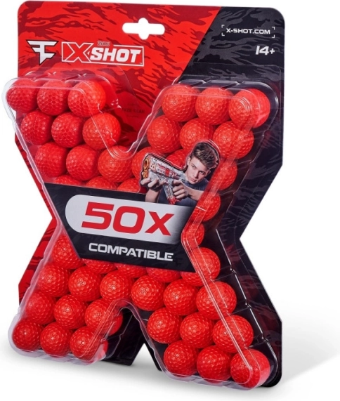 X-Shot FaZe náhradní pěnové kuličky 50 ks
