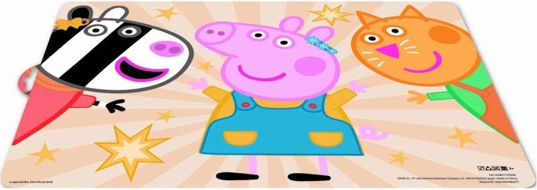 Plastové prostírání PEPPA PIG 43 × 28,1 cm