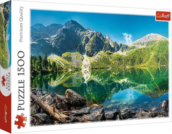 Puzzle TREFL mořské oko – tatry, 1500 dílků