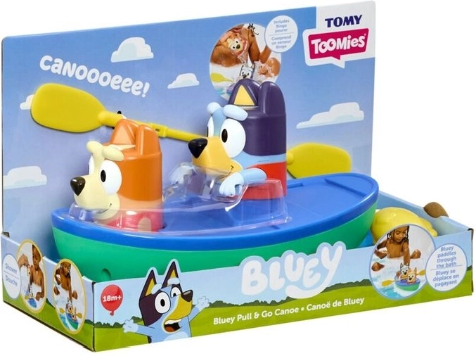 TOMY Toomies Bluey kajak s pádly do vany