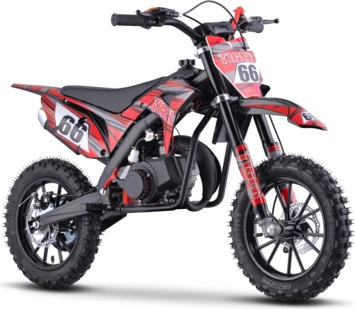 Benzínová minibike 49 ccm TIGER – červená