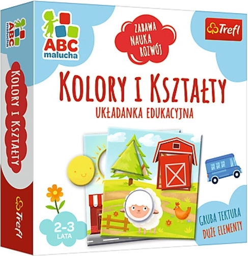 Hra Barvy a tvary ABC malucha
