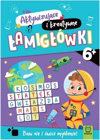 Łamigłówki aktywizujące i kreatywne od 6 let – pracovní sešit s úlohami (polsky)
