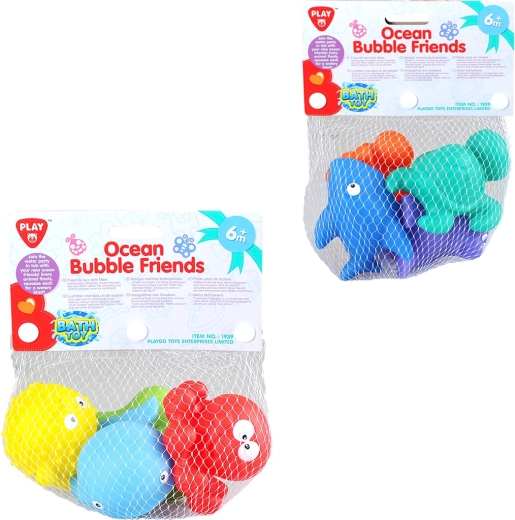 Playgo přátelé oceánu – bublinková hračka, 2 druhy