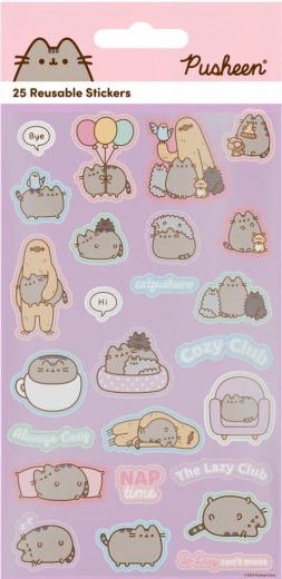 Samolepky s motivem Pusheen