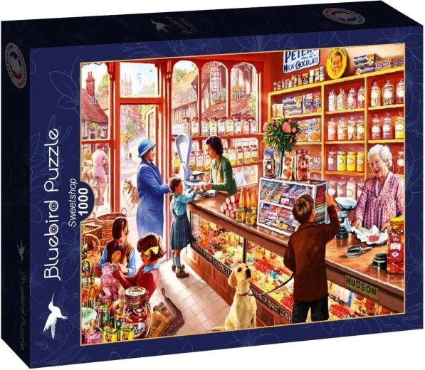Bluebird puzzle Cukrárna na návsi 1000 dílků