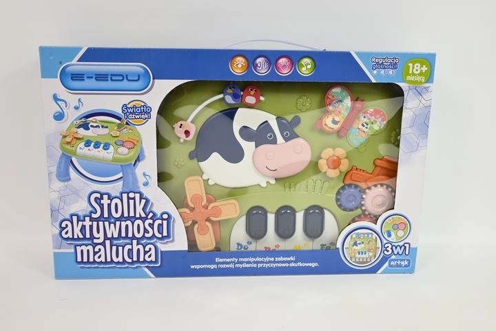 E-edu edukační stolek s pianinkem