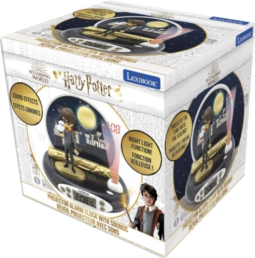 3D budík s projekcí HARRY POTTER od Lexibook