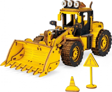 Dřevěné 3D puzzle nakladač ROBOTIME ROKR