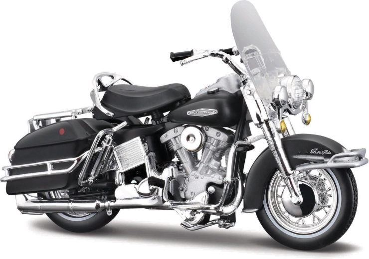 Harley-Davidson 1966 FLH Electra Glide model motocyklu 1:18