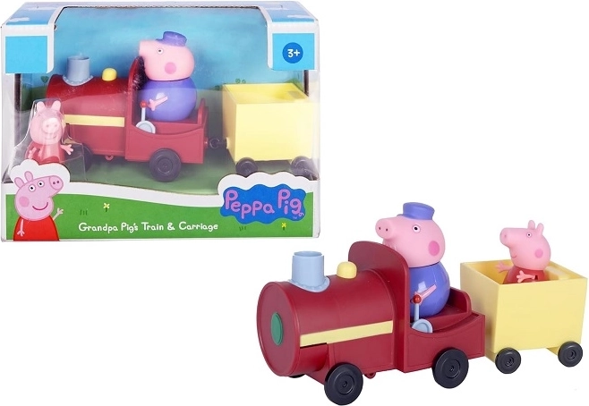 Peppa Pig vláček dědečka prasátka se 2 figurkami