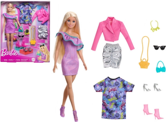 Barbie fashion – módní panenka se styly a doplňky