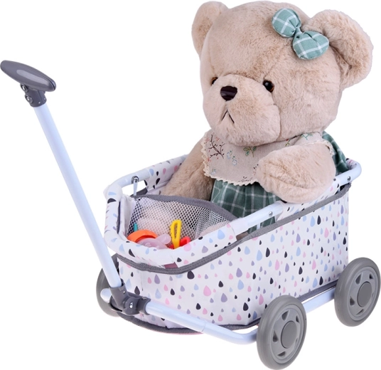 Snadné tahání díky dlouhé rukojeti a pevným kolečkům