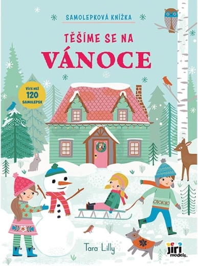 Těšíme se na Vánoce – samolepková knížka