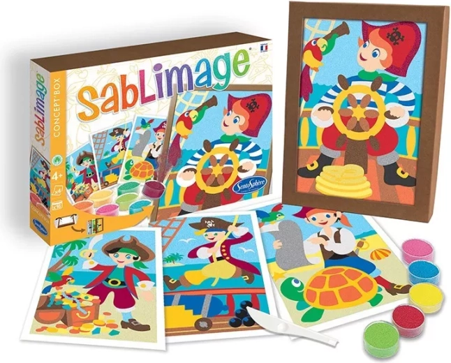 Sentosphere Sablimage piráti – pískové obrázky