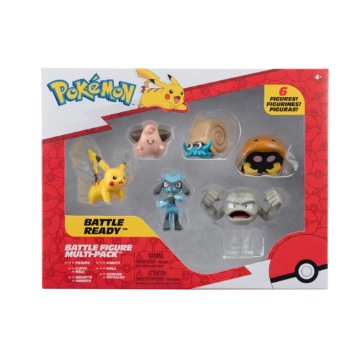 Sada figurek POKÉMON – Pikachu a přátelé, série 7