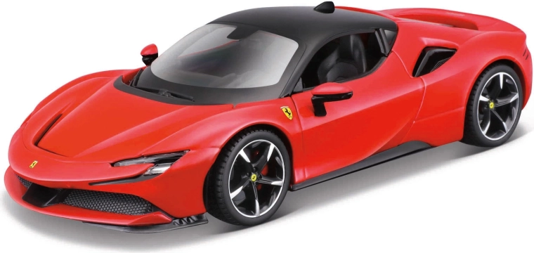 Maisto Ferrari SF90 Stradale červená stavebnice auta 1:24