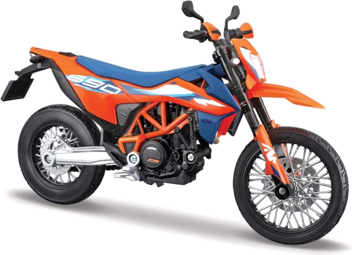 Maisto motocykl 2023 KTM 690 SMC R 1:18