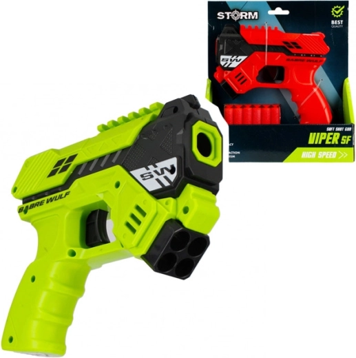 Pistole na pěnové šipky Sabre Wulf – dětská blaster pistole