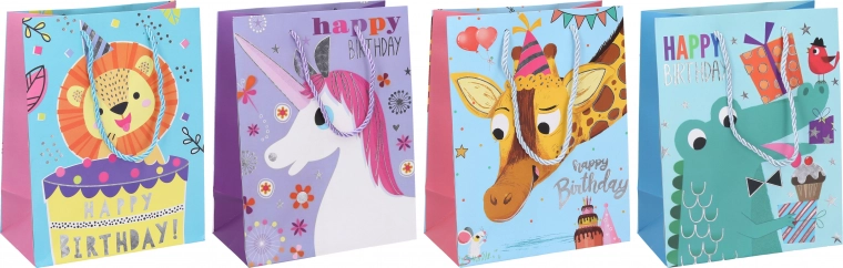 Dárková taška velké Dětské motivy