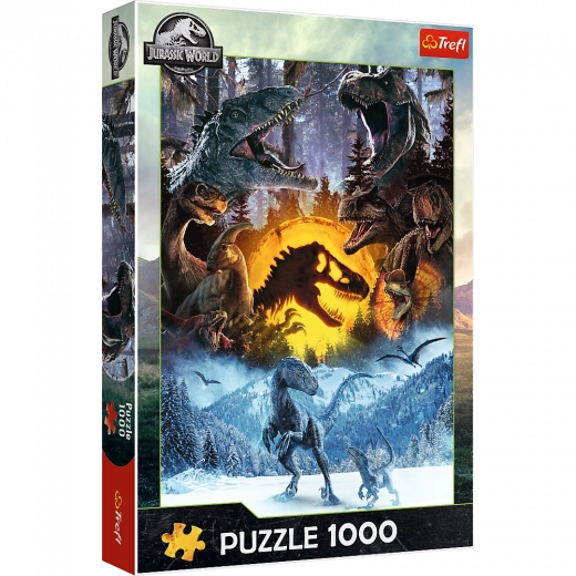 Puzzle 1000 dílků – Ve světě Jurského parku
