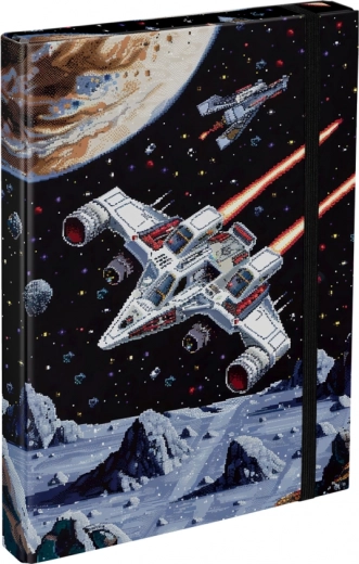 Desky na školní sešity A4 Pixel Space