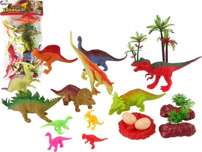 Sada dinosaurů s doplňky