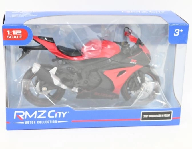 RMZ Hobby Suzuki GSX-R1000R model motorky 1:12 červený