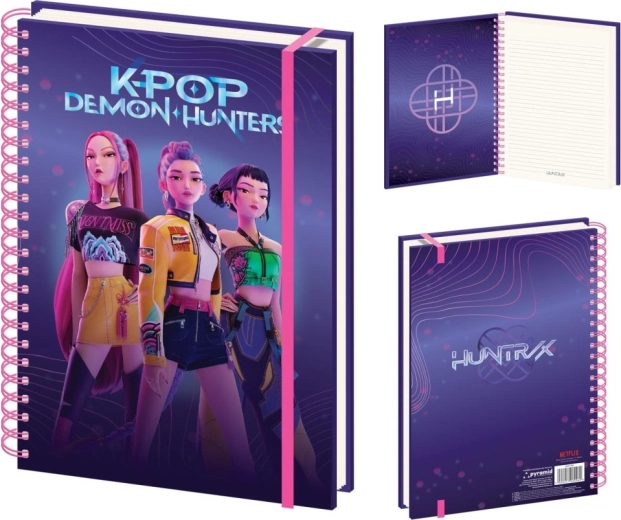 K-pop Demon Hunters blok A4 Huntrix