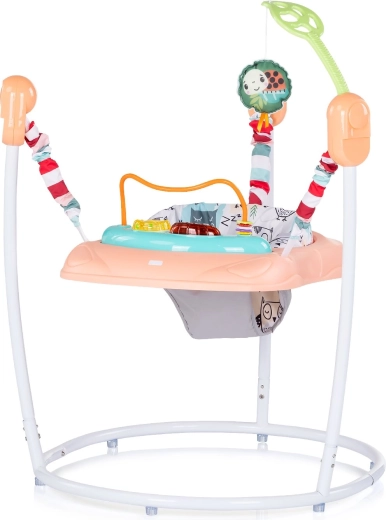 Chipolino skákadlo pro miminko Jumpy Car růžové