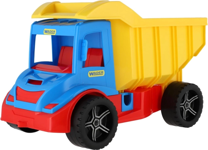 Barevné stavební auto pro malé řidiče
